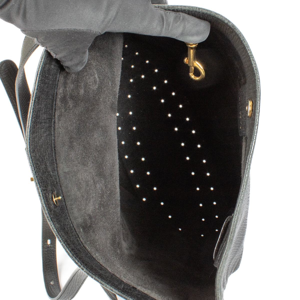 Authentic second hand Delvaux Vintage Black Leather Pin Bag on Labellov.com