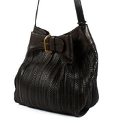 Delvaux Multicolor Toile De Cuir Bergerac Bag