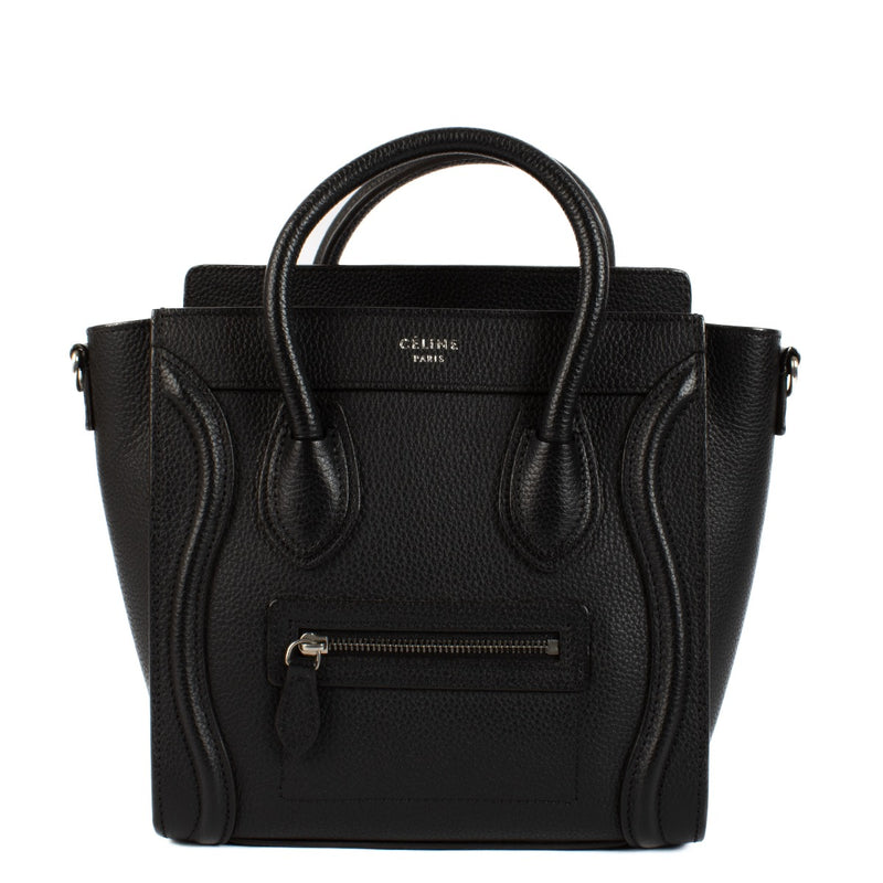 shop 100% authentic second hand Celine Black Nano Luggage Bag on Labellov.com