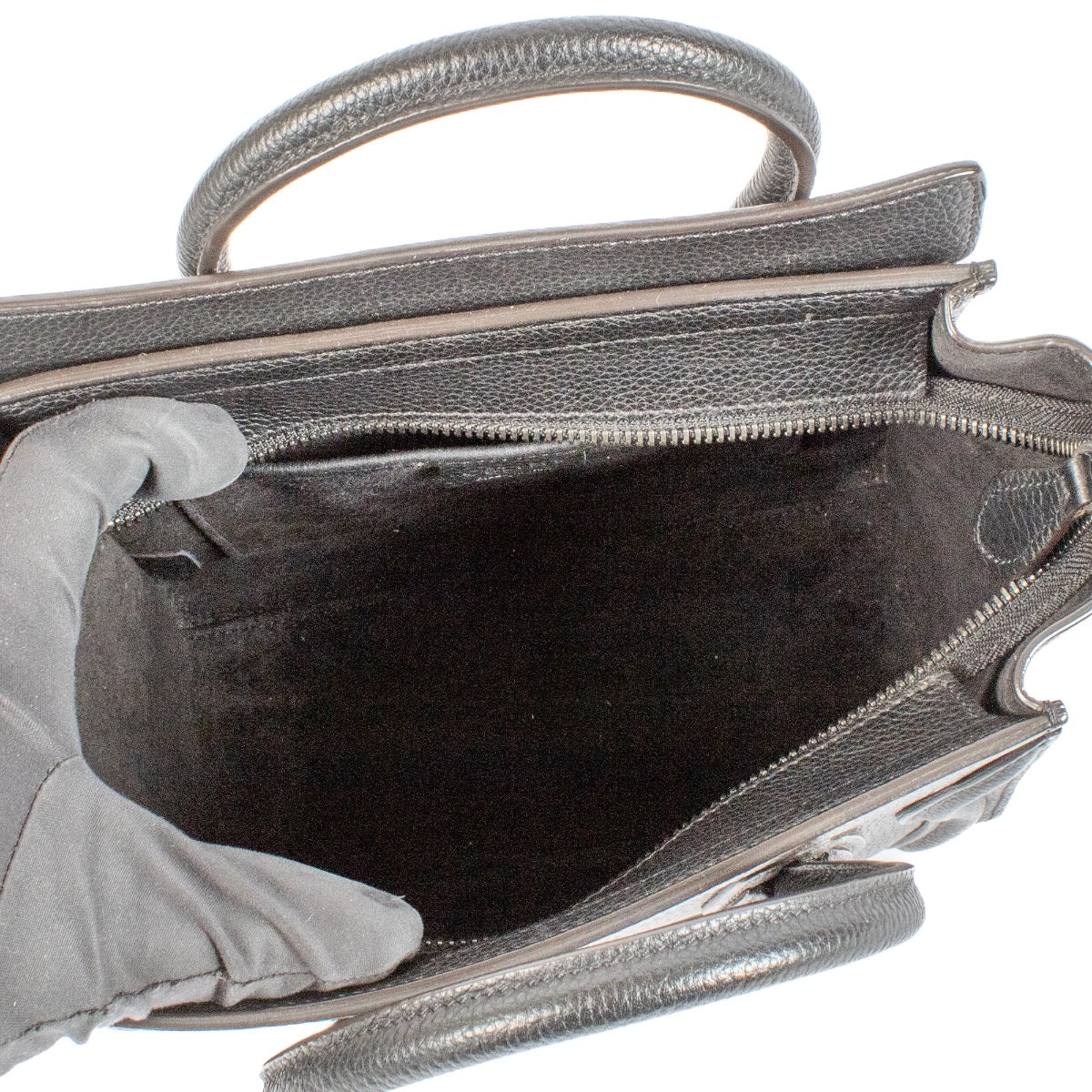 shop 100% authentic second hand Celine Black Nano Luggage Bag on Labellov.com