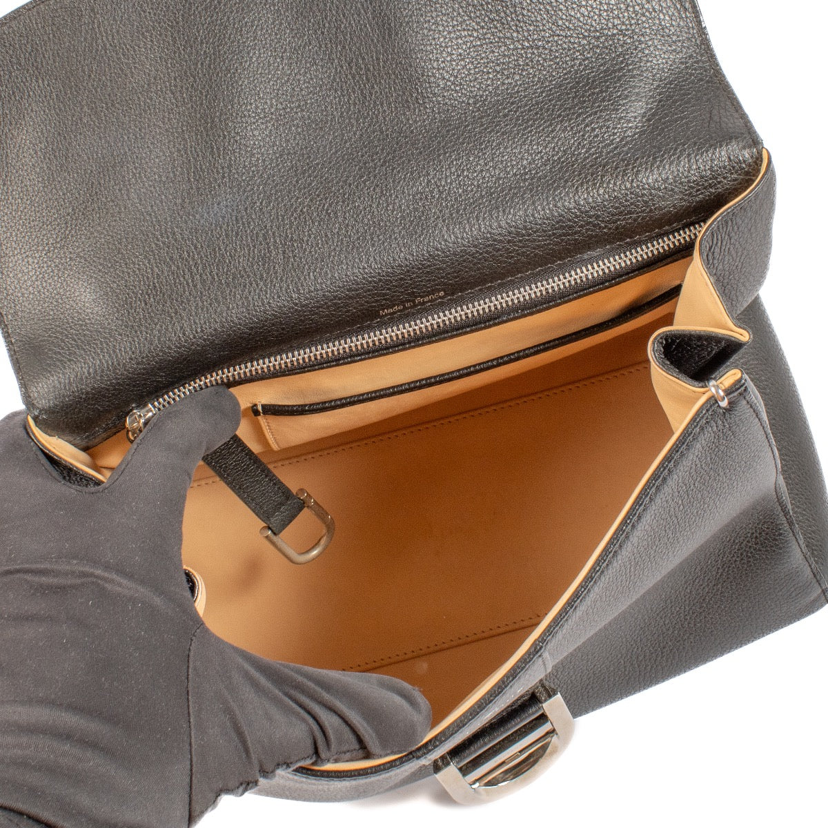 shop 100% authentic second hand Delvaux Black Sellier Brillant MM on Labellov.com