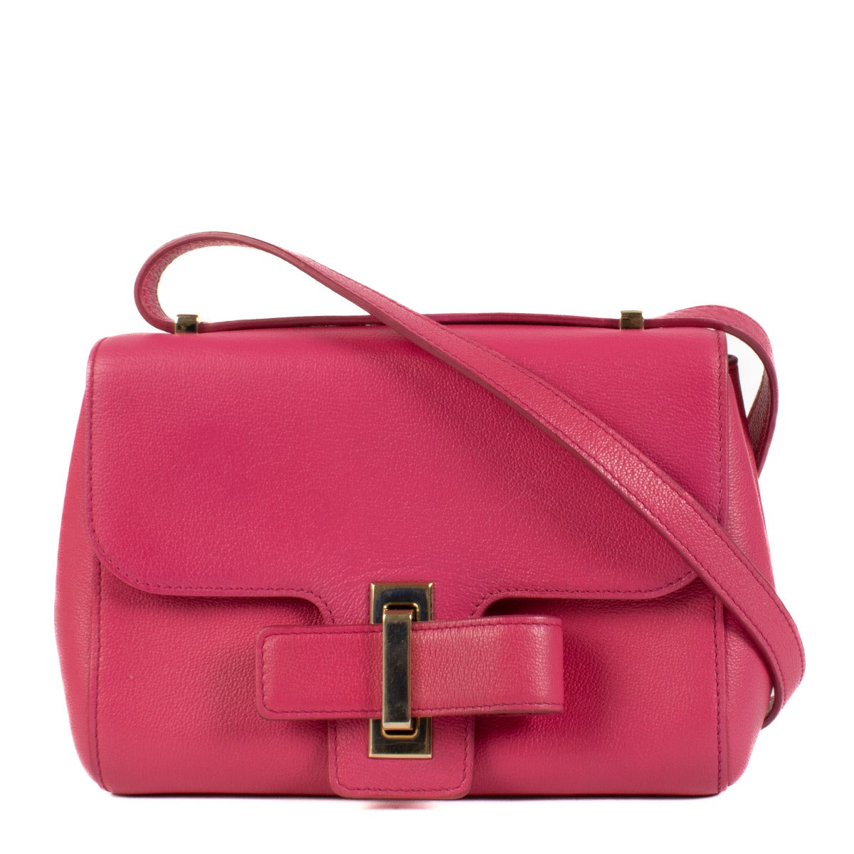 Shop 100% authentic secondhand Delvaux Rose Indien Rodeo Calf Simplissime City Mini Bag on Labellov.com