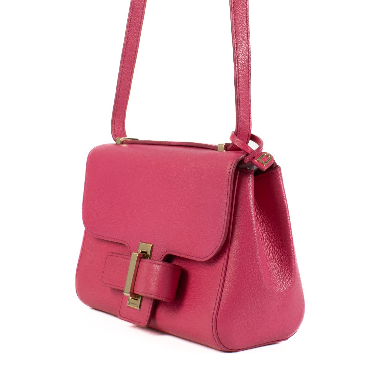 Shop 100% authentic secondhand Delvaux Rose Indien Rodeo Calf Simplissime City Mini Bag on Labellov.com