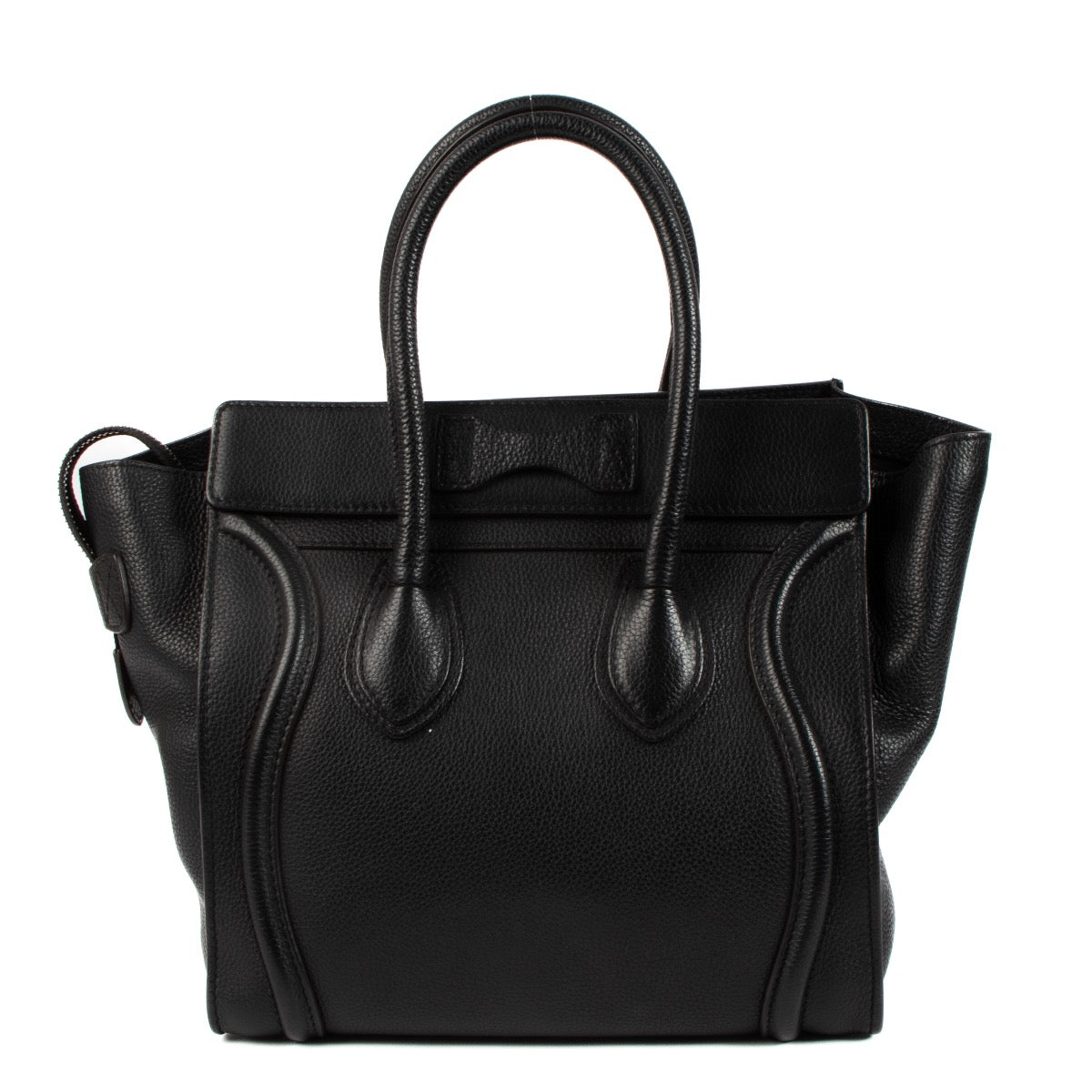 shop 100% authentic second hand Celine Black Micro Luggage Top Handle Bag on Labellov.com