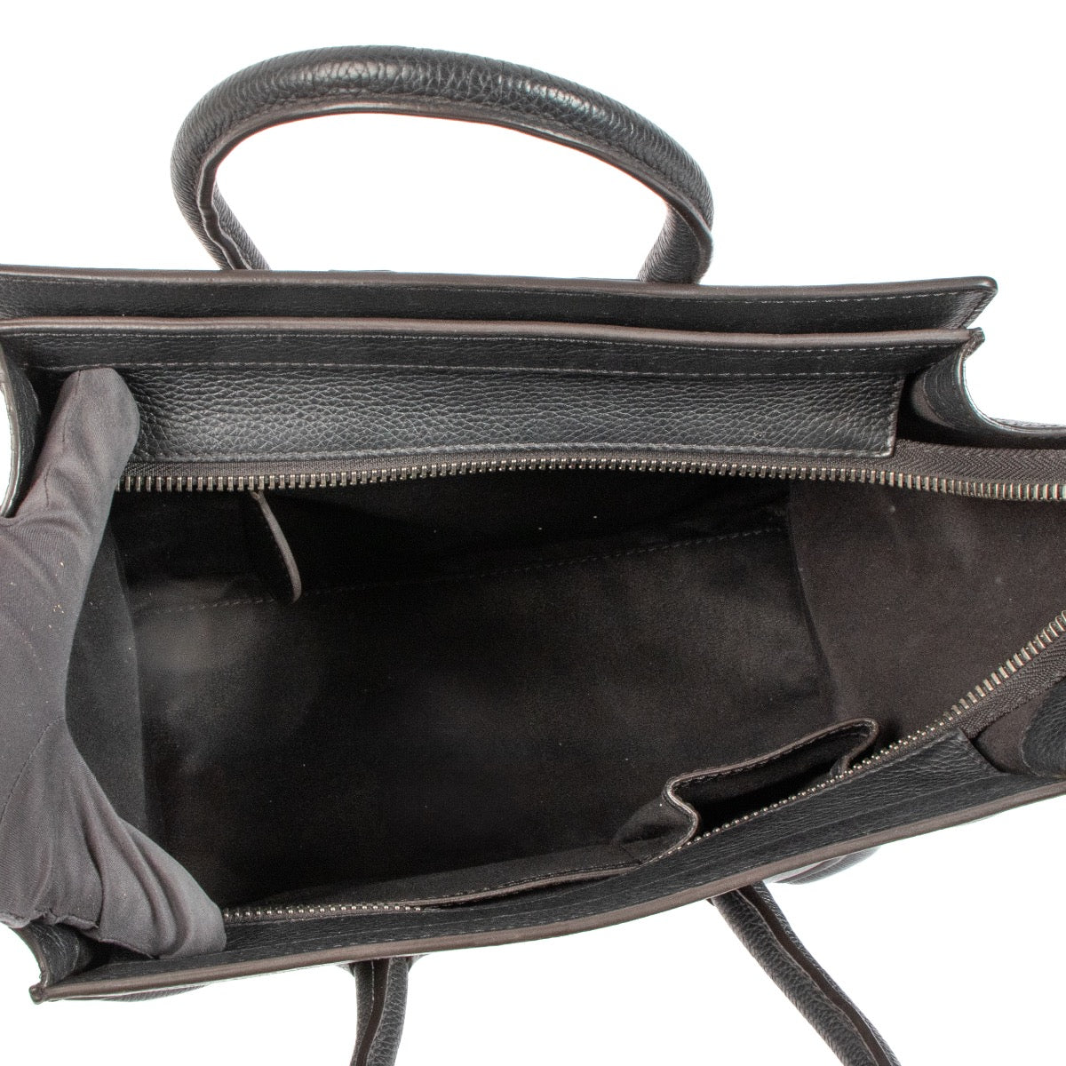 shop 100% authentic second hand Celine Black Micro Luggage Top Handle Bag on Labellov.com