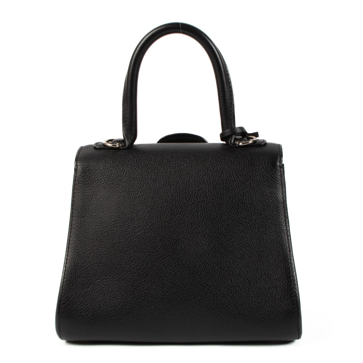 Shop safe online at Labellov in Antwerp, Brussels and Knokke this 100% authentic second hand Delvaux Black Rodeo Calf Mini Brillant + Strap.
