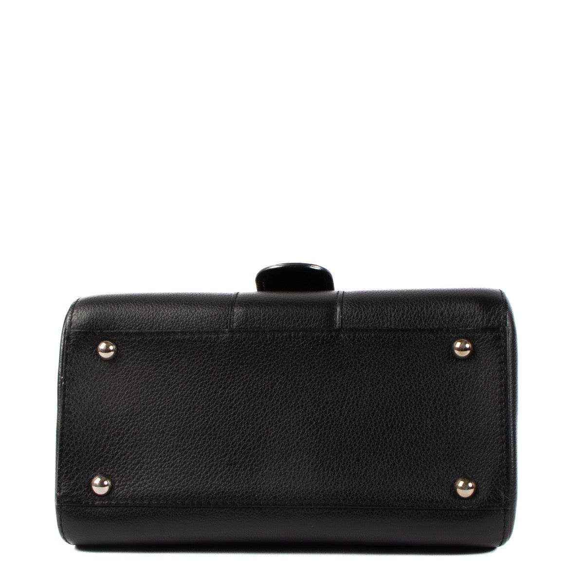 Shop safe online at Labellov in Antwerp, Brussels and Knokke this 100% authentic second hand Delvaux Black Rodeo Calf Mini Brillant + Strap.