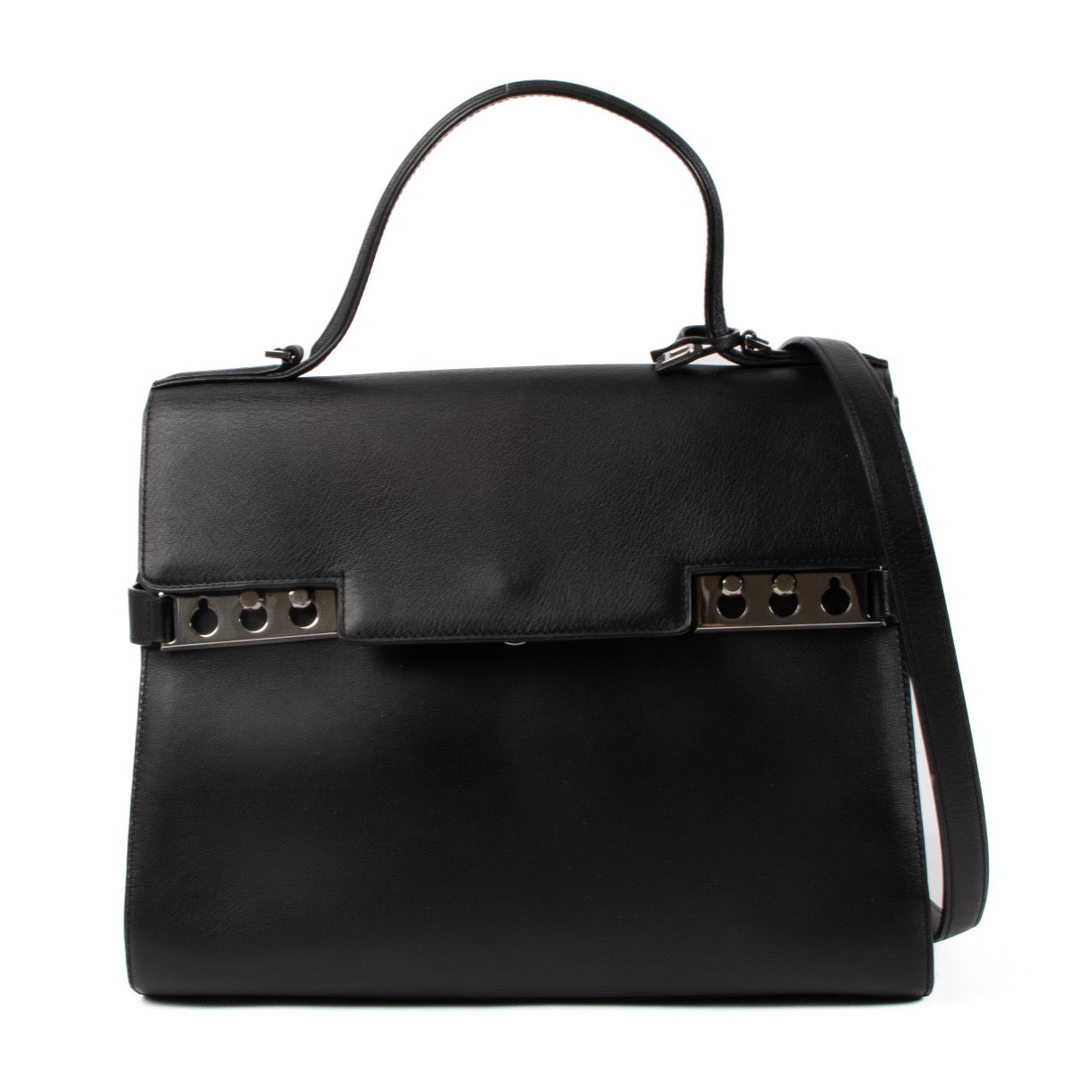 shop 100% authentic second hand Delvaux Black Calf Souple Tempête GM on Labellov.com