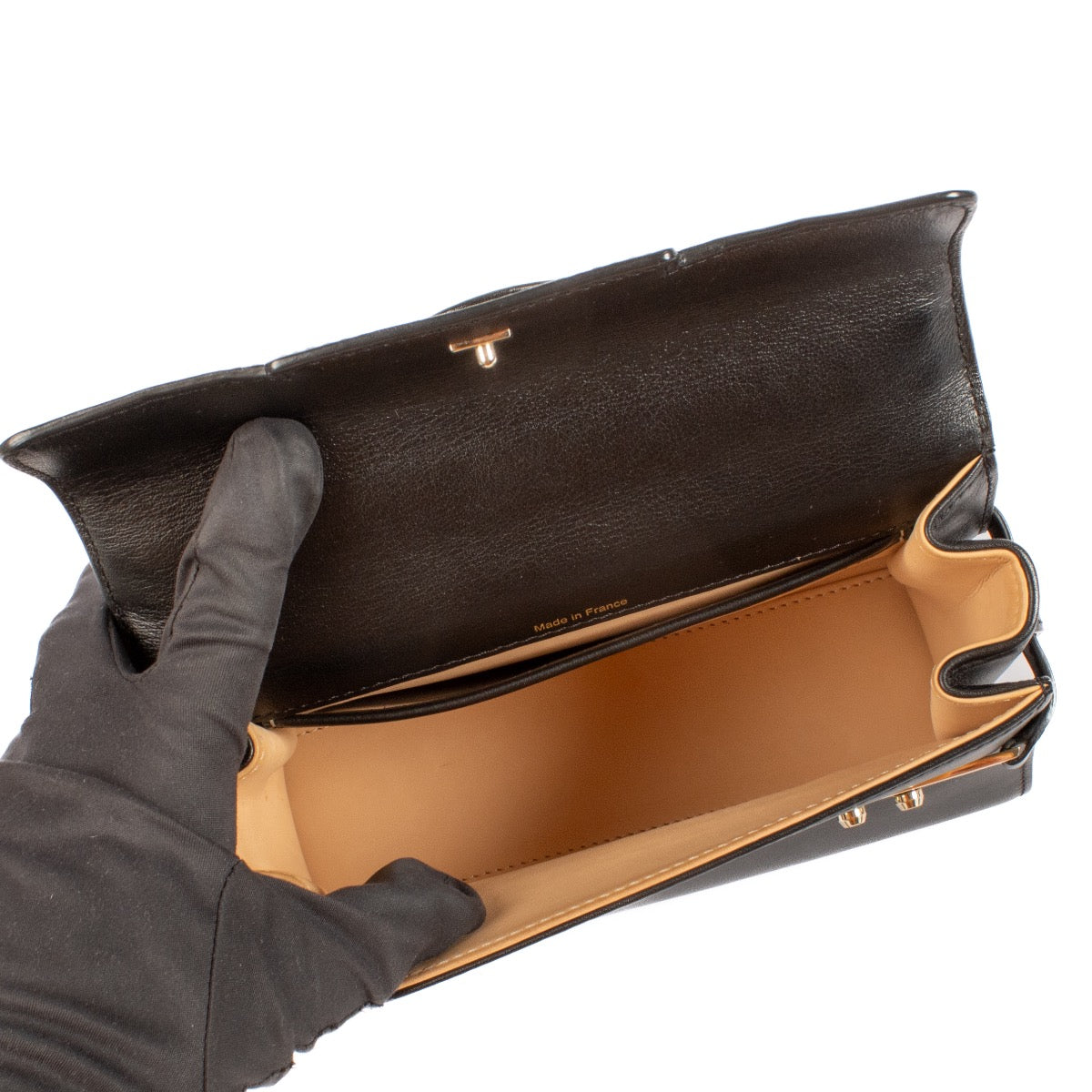 shop 100% authentic second hand Delvaux Black Calf Souple Tempête Mini on Labellov.com