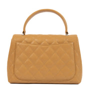 shop 100% authentic second hand Chanel Vintage Beige Caviar Coco Handle Bag on Labellov.com