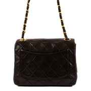 shop 100% authentic second hand Chanel Vintage Black Lambskin Mini Square Classic Flap Bag on Labellov.com