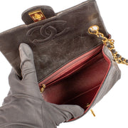 shop 100% authentic second hand Chanel Vintage Black Lambskin Mini Square Classic Flap Bag on Labellov.com