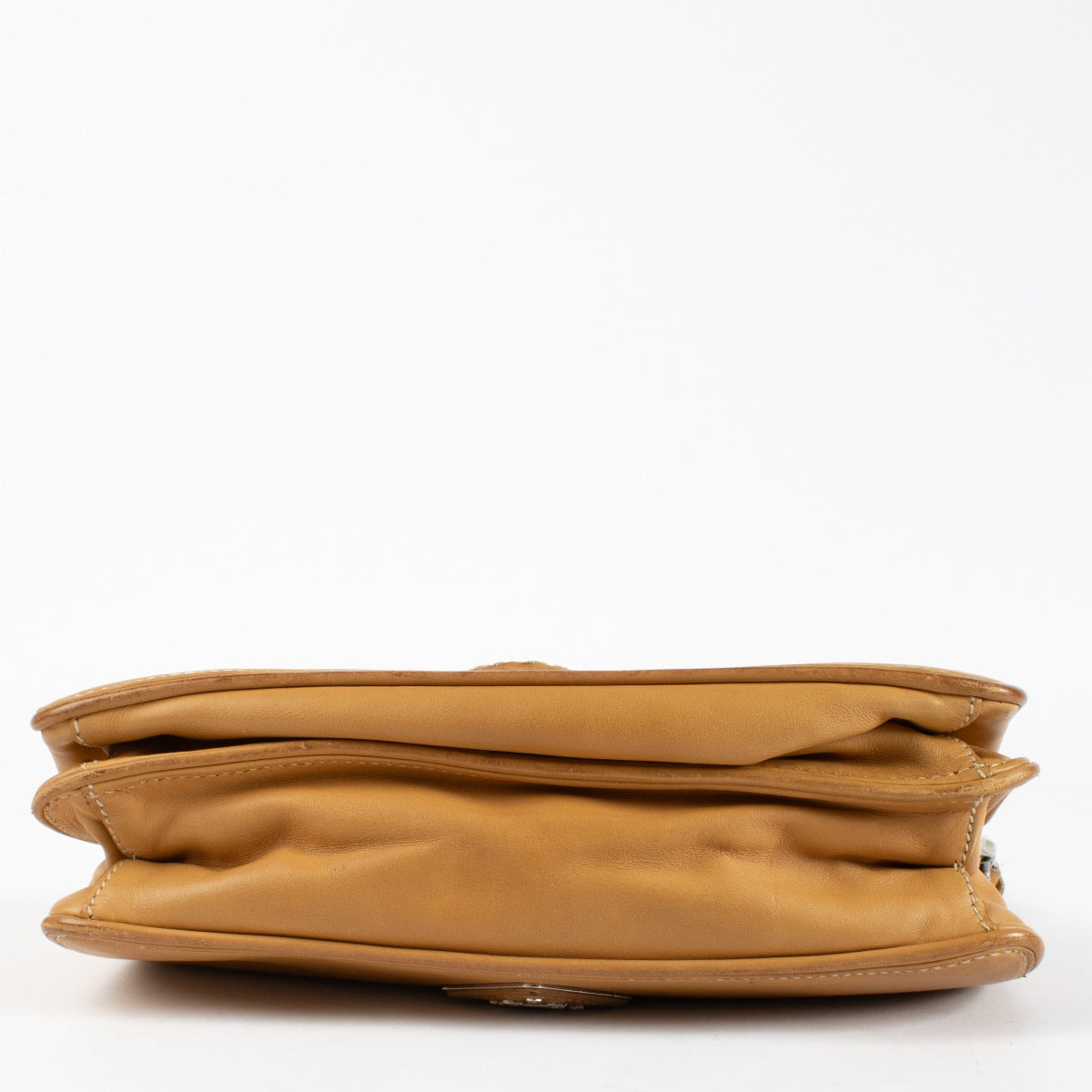 Prada Camel Beige City Calf Crossbody Tas