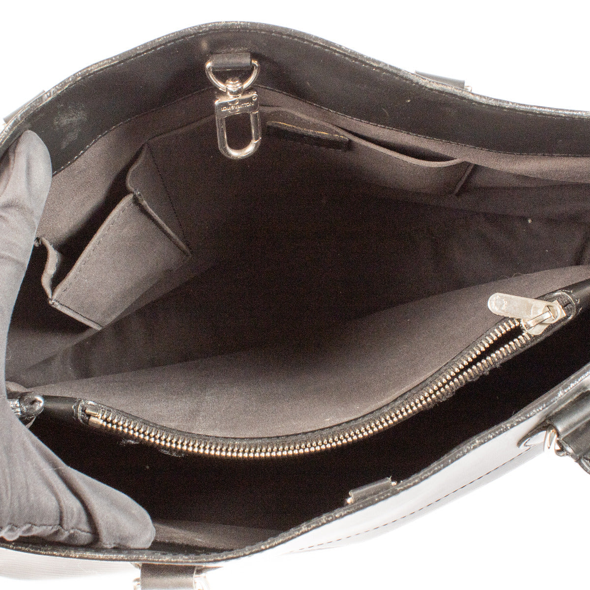 Louis Vuitton Black Epi Leather Passy GM Shoulder Bag