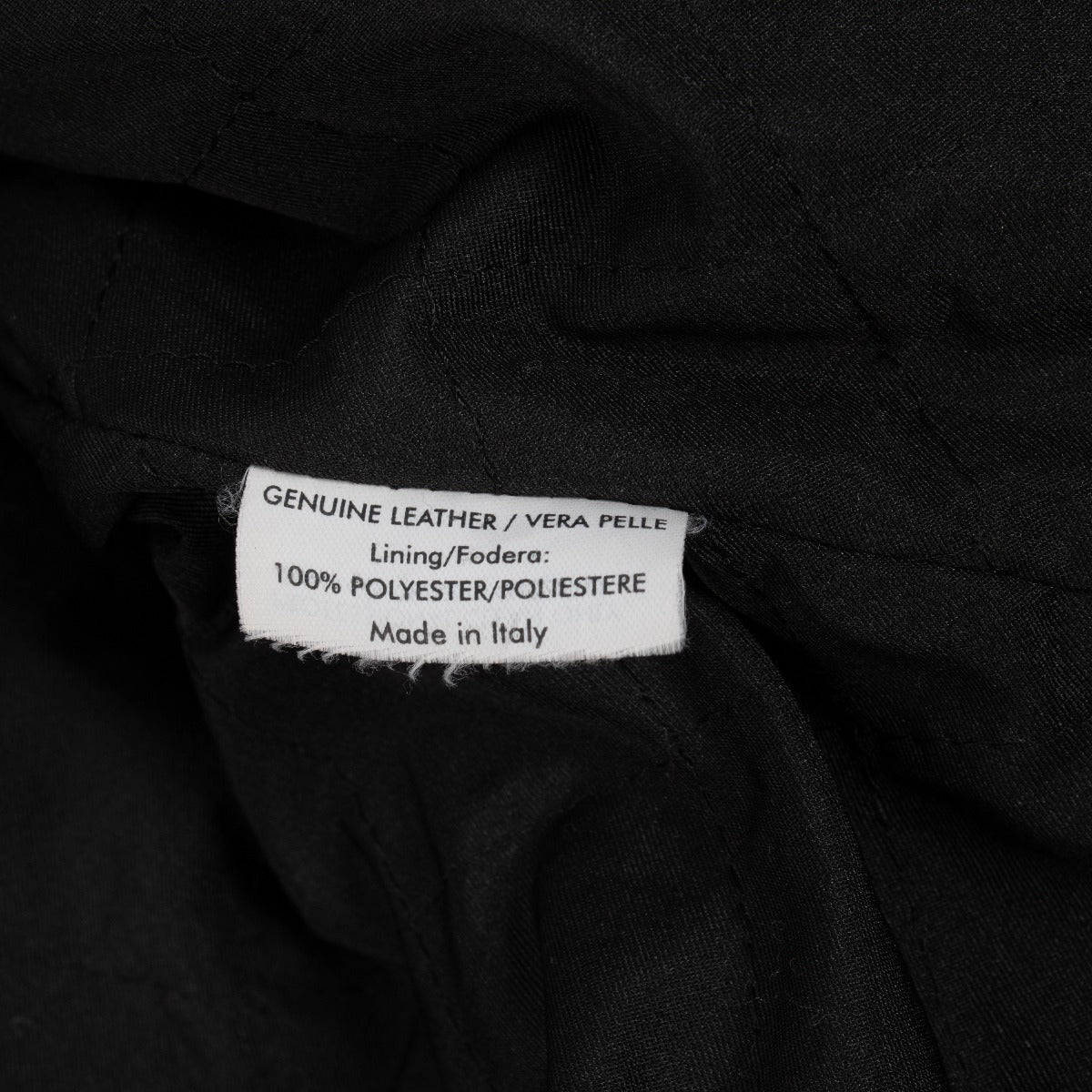 Blouson motard en cuir noir Alexander McQueen - Taille IT44