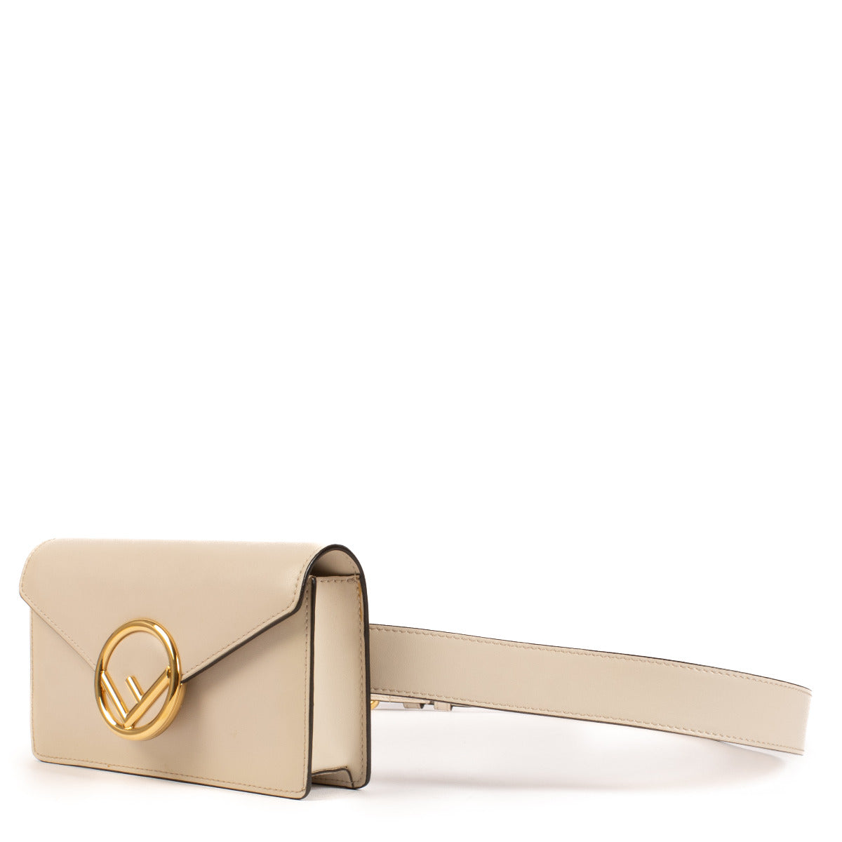 Fendi White Crossbody Belt Bag