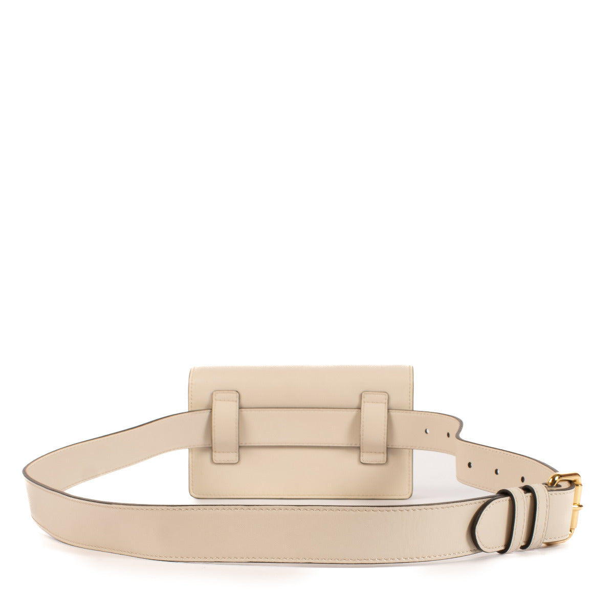 Fendi White Crossbody Belt Bag