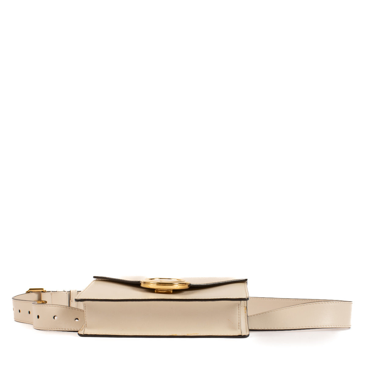 Fendi White Crossbody Belt Bag