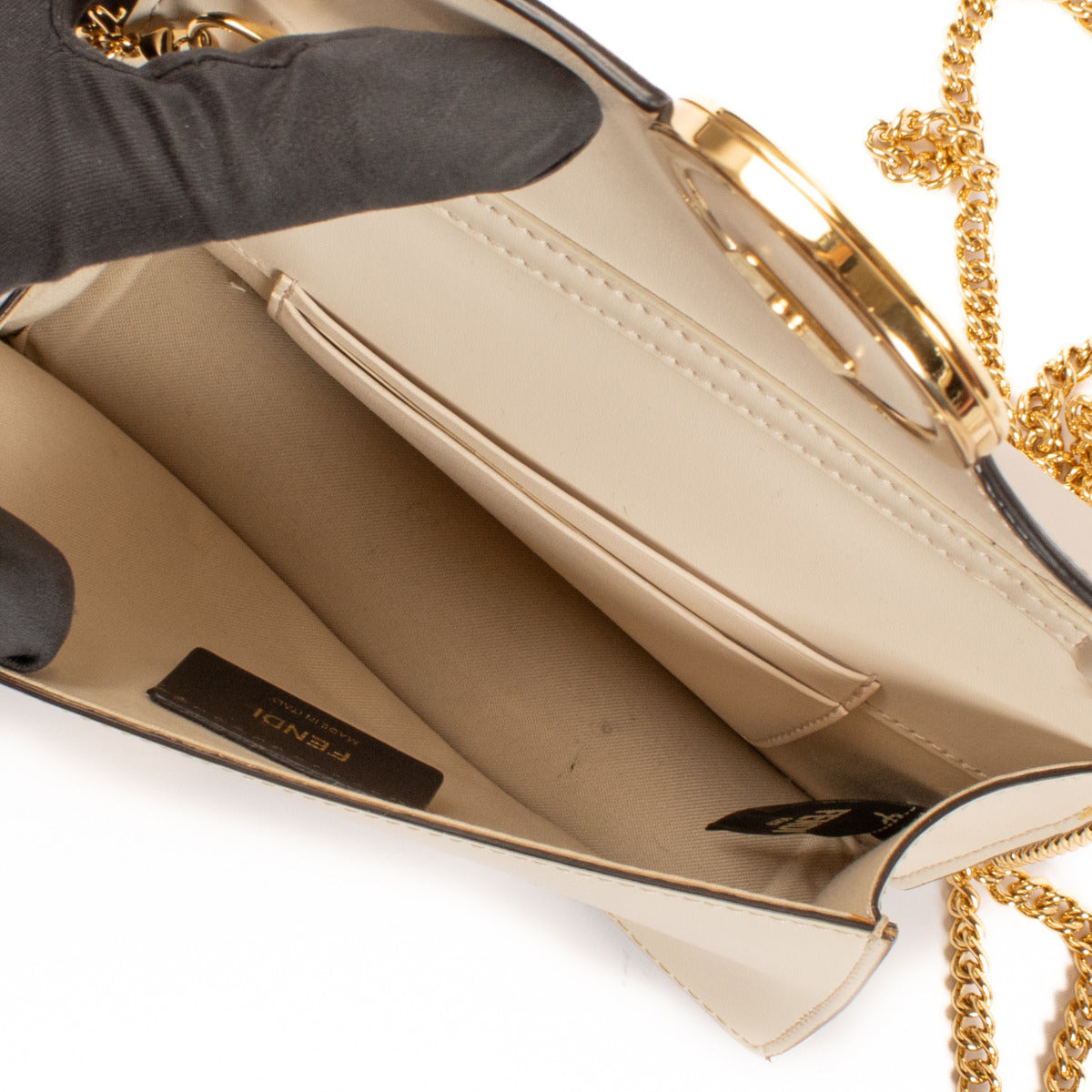 Fendi White Crossbody Belt Bag