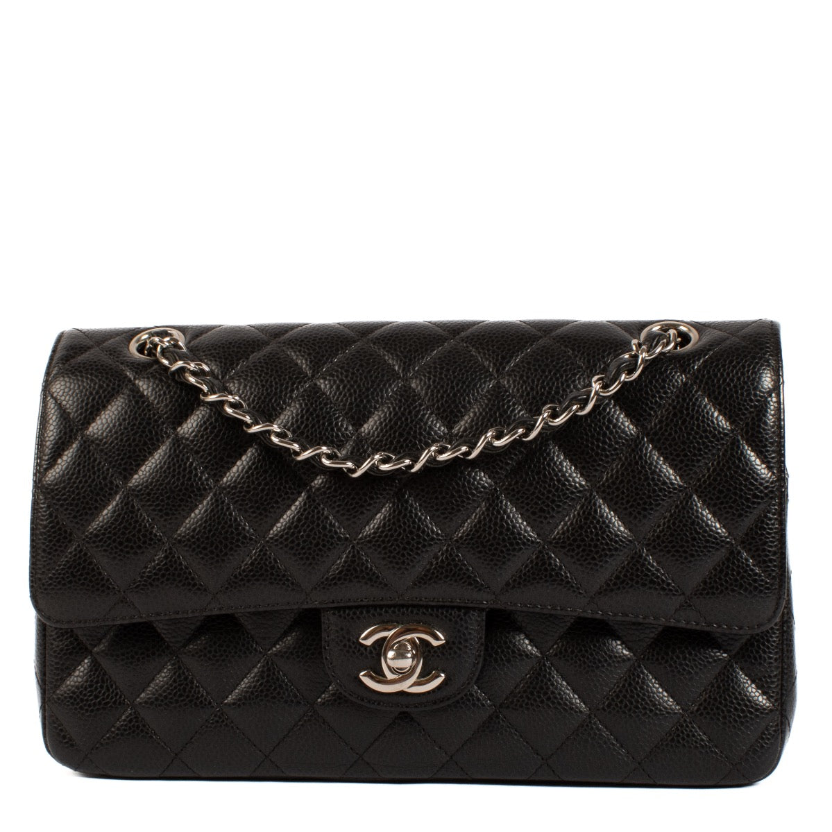 shop 100% authentic second hand Chanel Black 11.12 Classic Flap Bag on Labellov.com