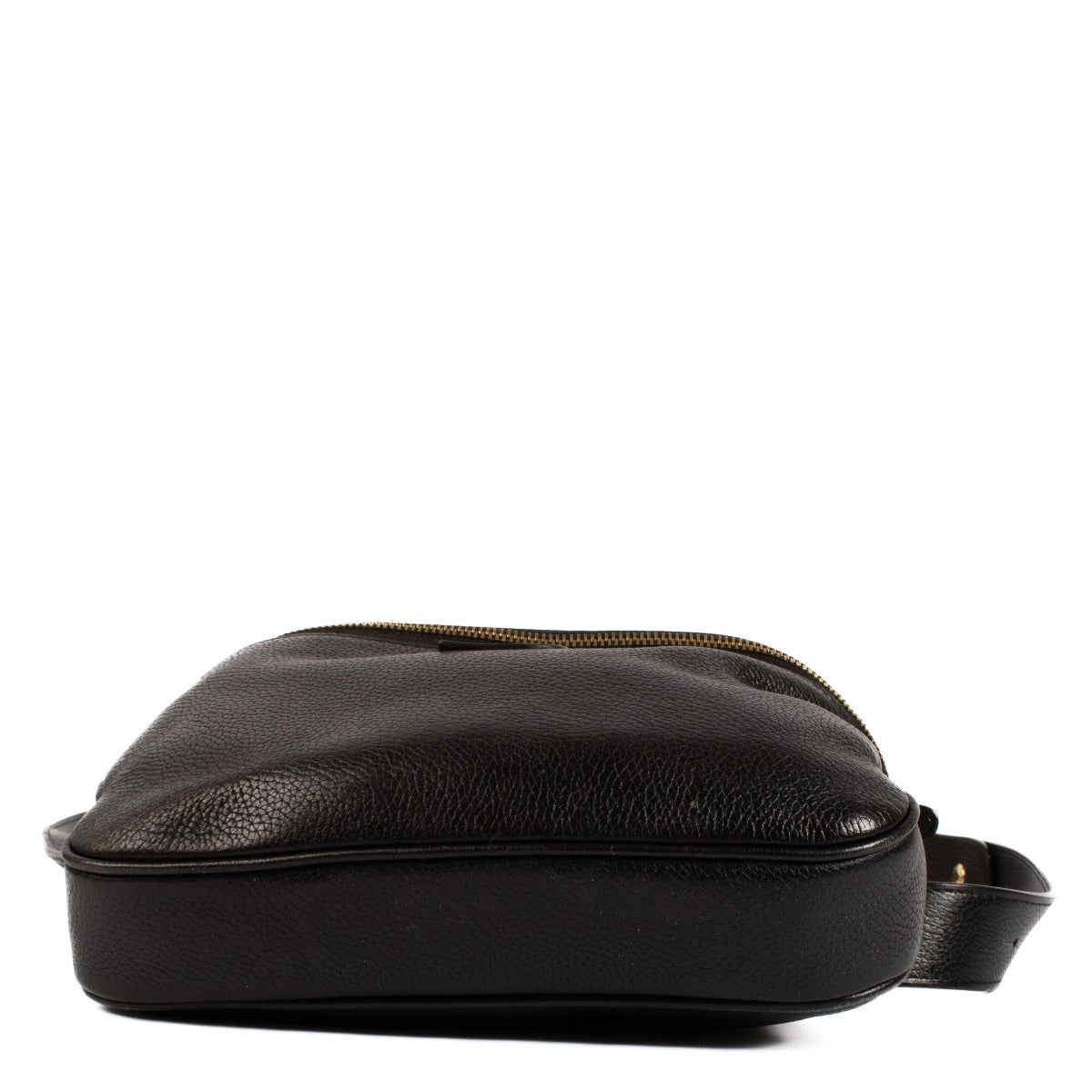 Delvaux Black Leather Evasion Belt Bag