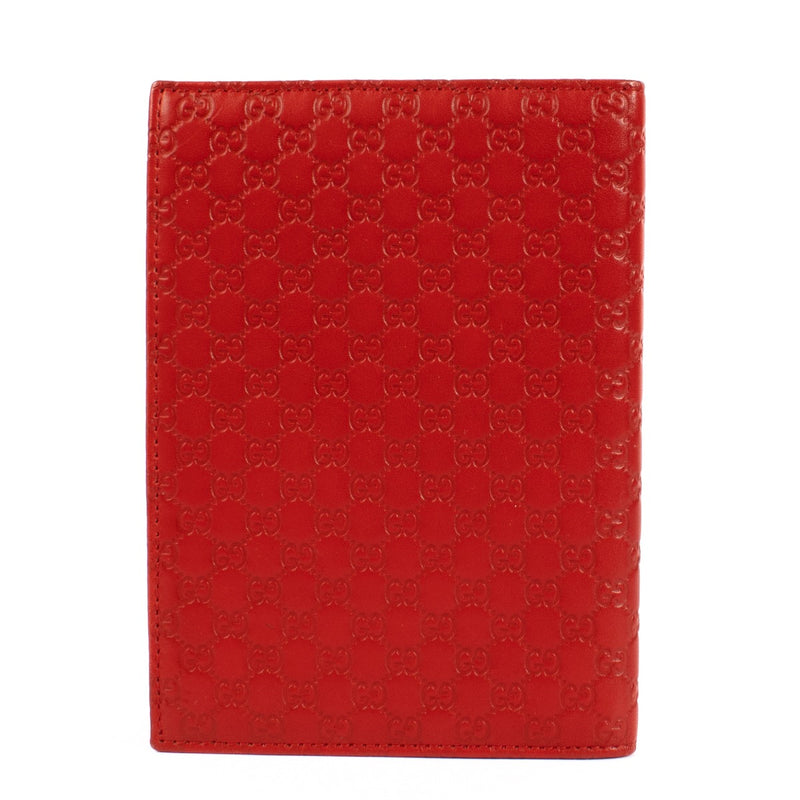 Gucci Red Guccissima Agenda Cover