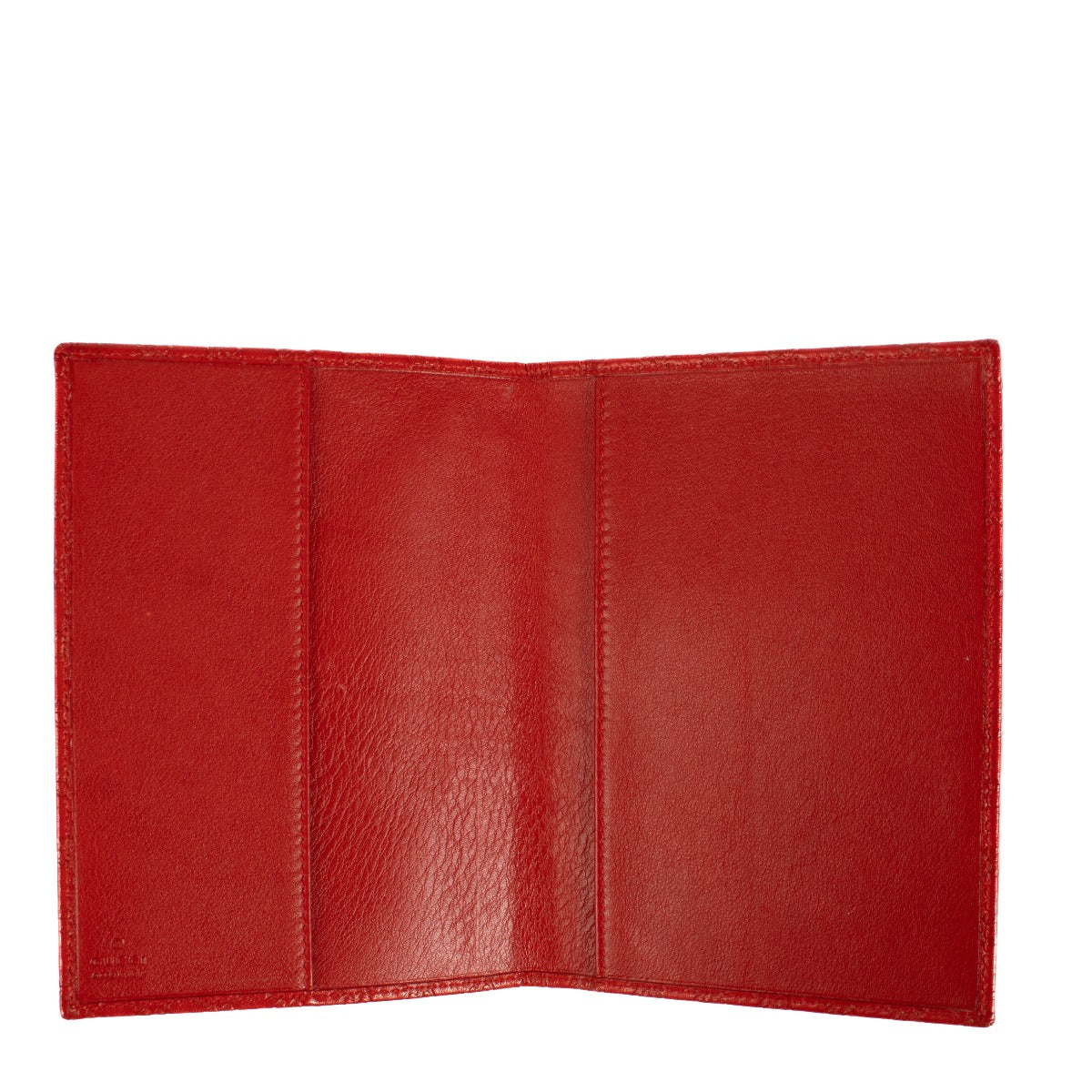 Gucci Rode Guccissima Paspoorthoes/Agendaomslag