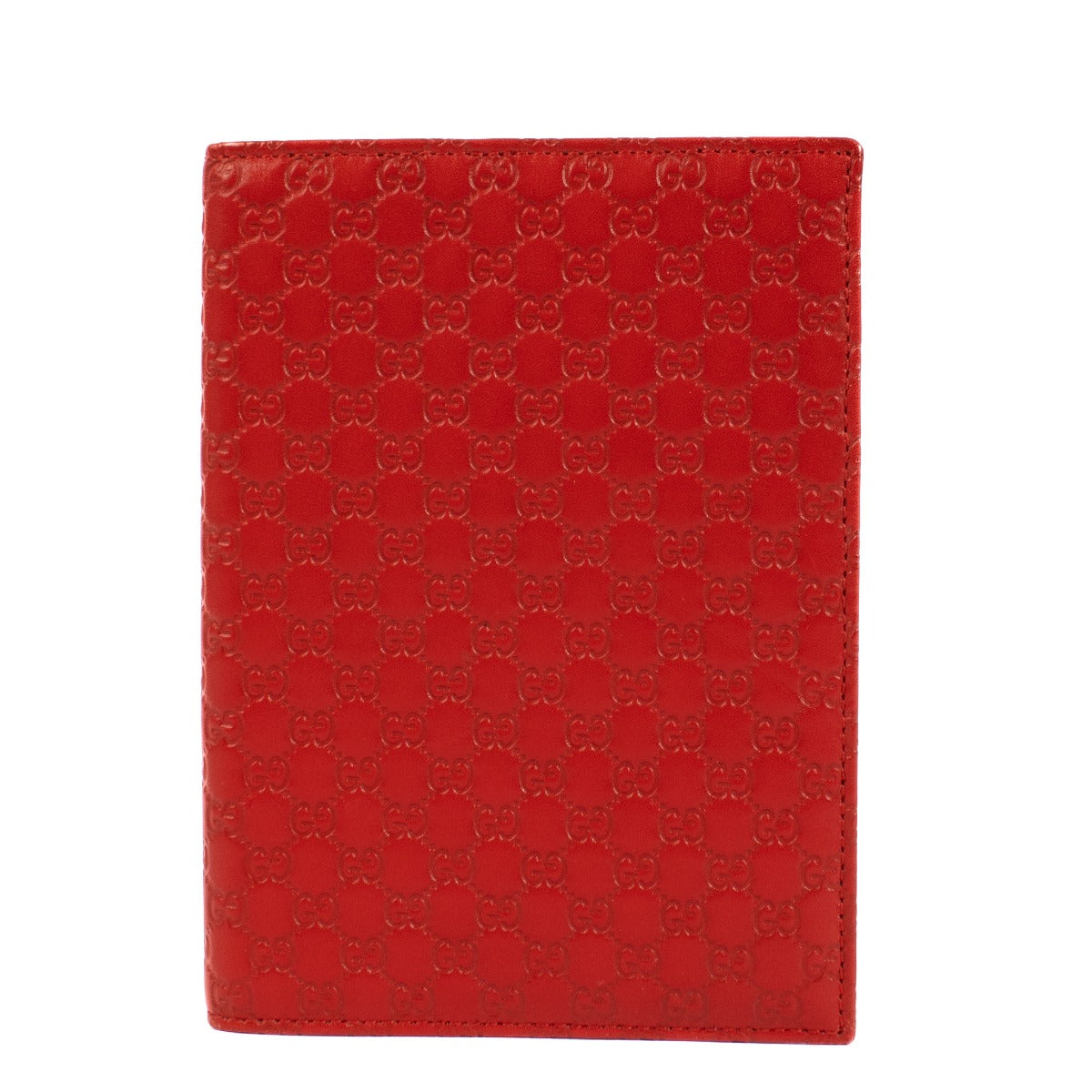 Gucci Red Guccissima Agenda Cover