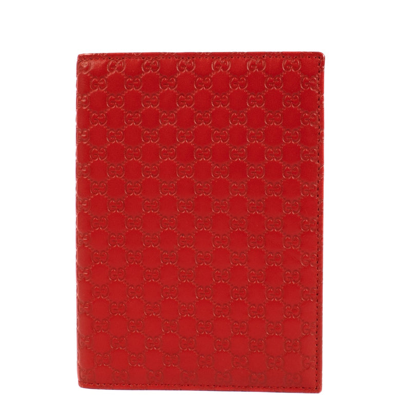 Gucci Red Guccissima Agenda Cover