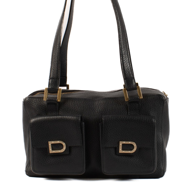 Shop 100% authentic secondhand Delvaux Bleu Petrole Souple Fjord Le Audrey Bag on Labellov.com