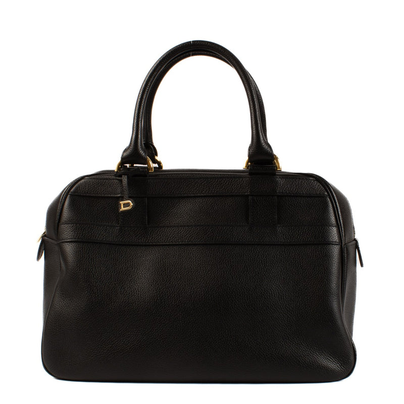 Delvaux Black Leather Parole Bag