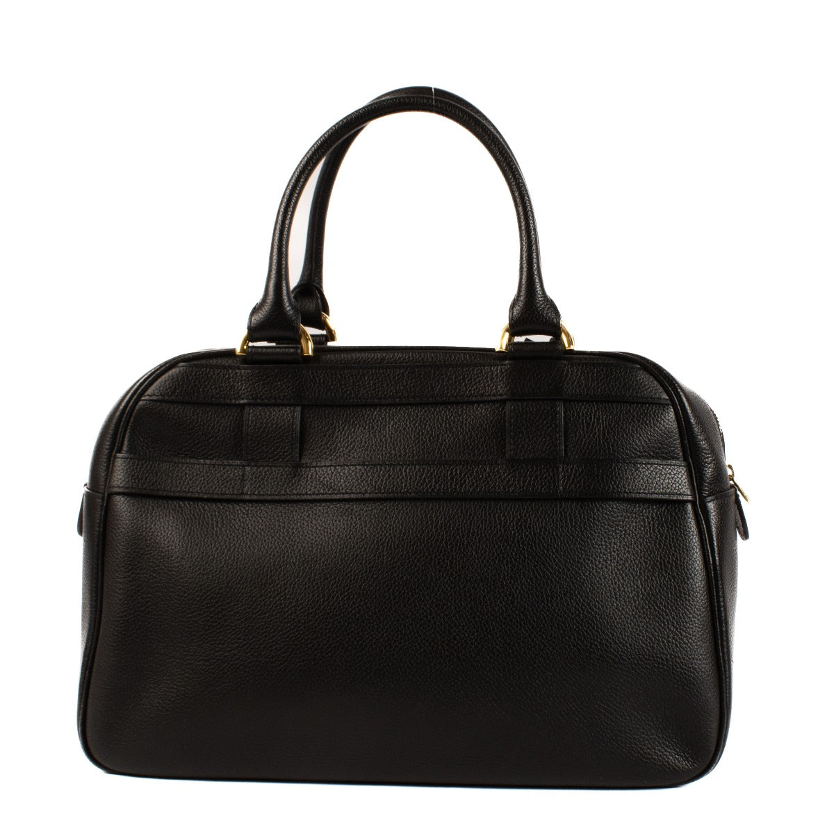 Delvaux Black Leather Parole Bag