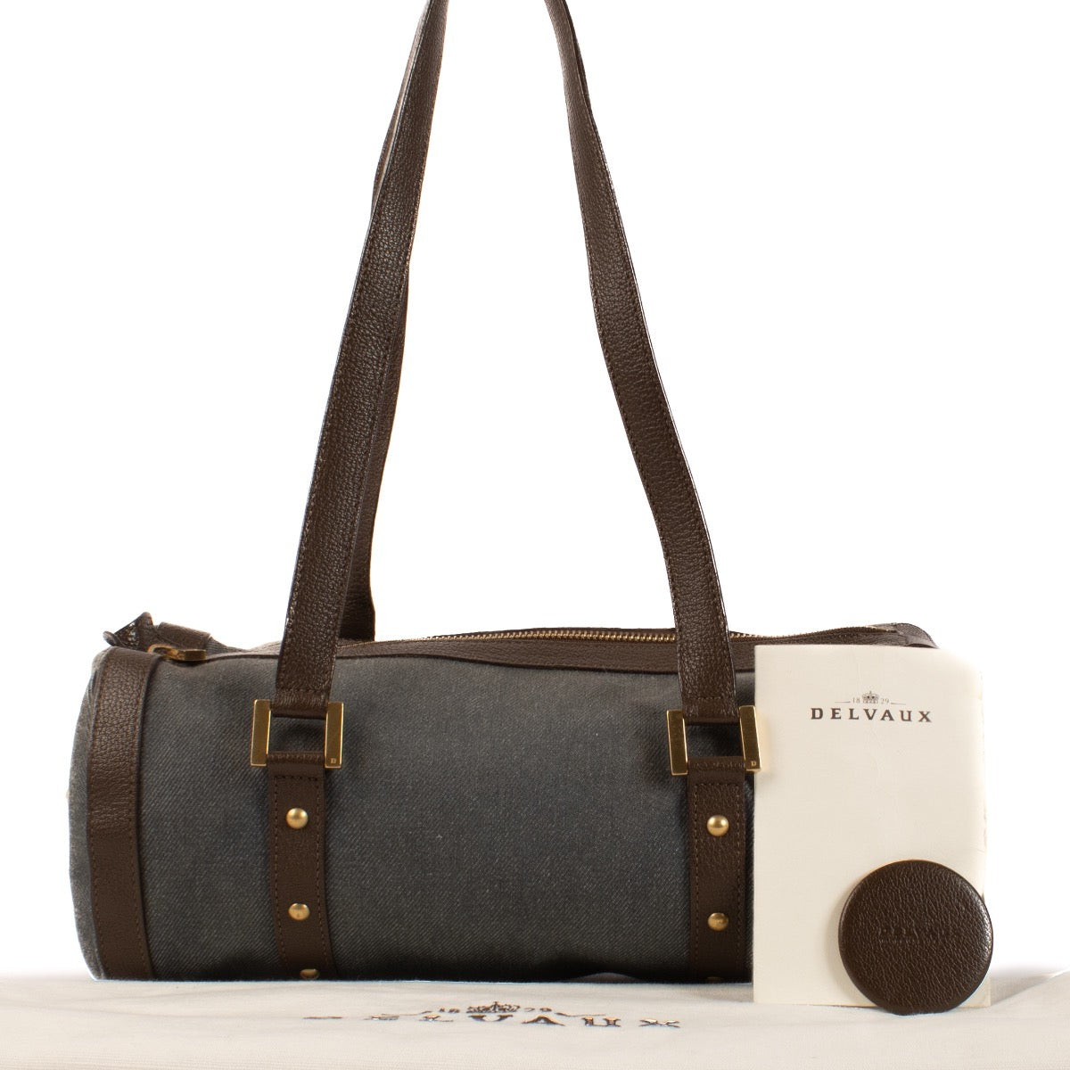 shop 100% authentic second hand Delvaux Indigo Jeans Le Lily MM Bag on Labellov.com