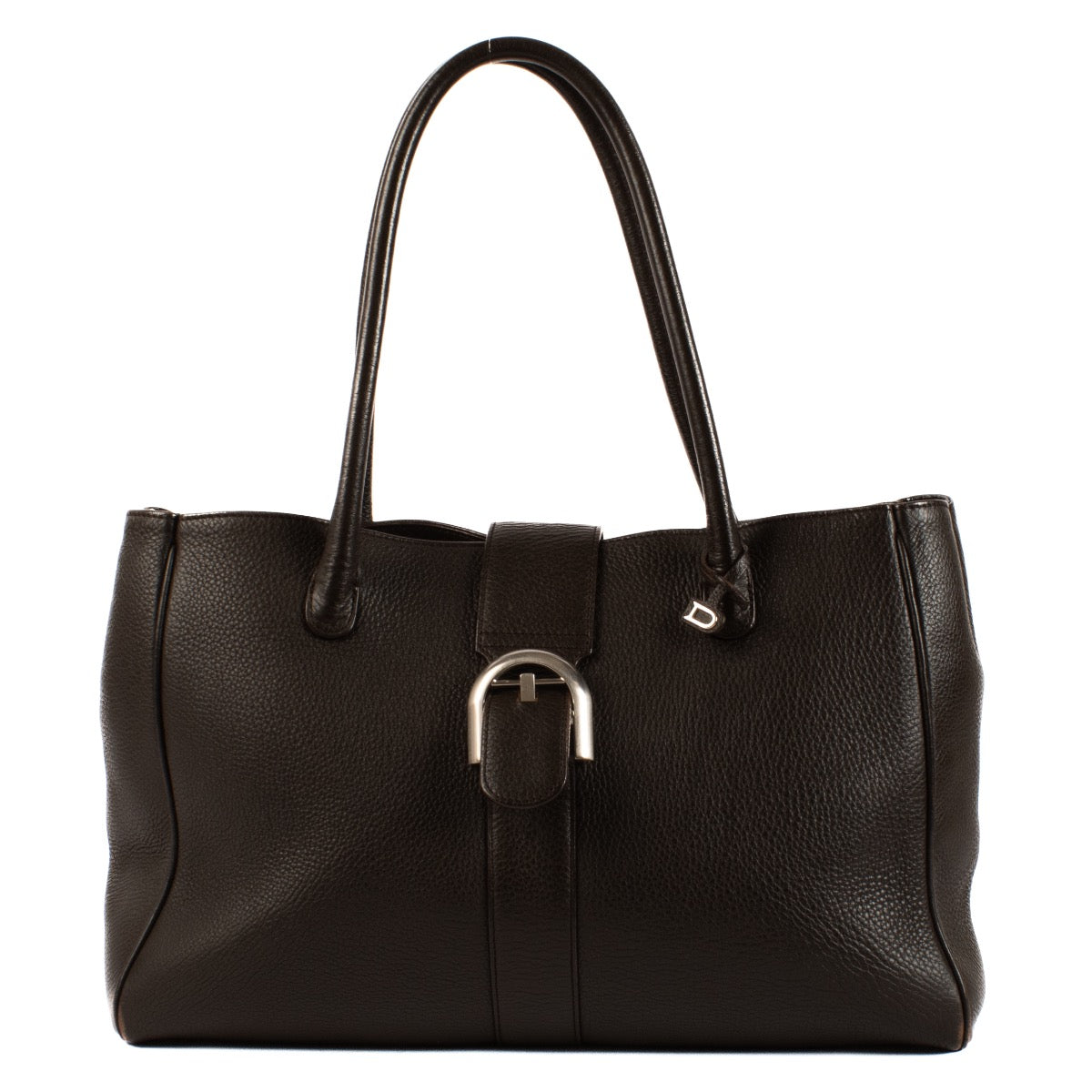 shop 100% authentic second hand Delvaux Brown Brillant Cabriolet Bag on Labellov.com