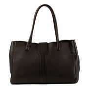 shop 100% authentic second hand Delvaux Brown Brillant Cabriolet Bag on Labellov.com