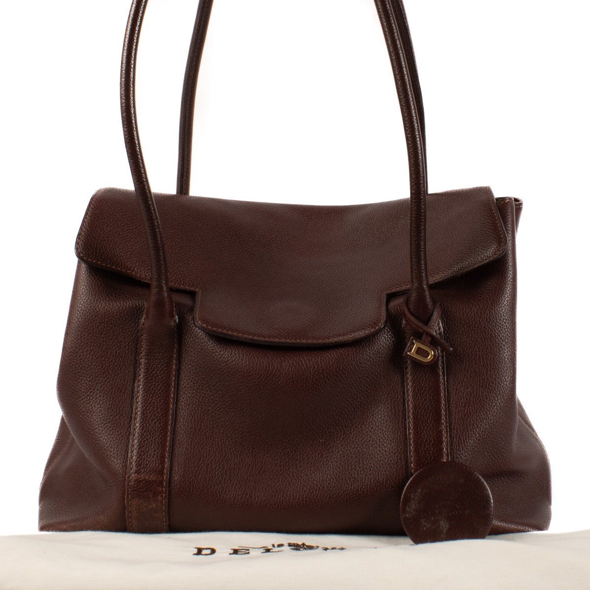 shop 100% authentic second hand Delvaux Burgundy Tote Bag on Labellov.com