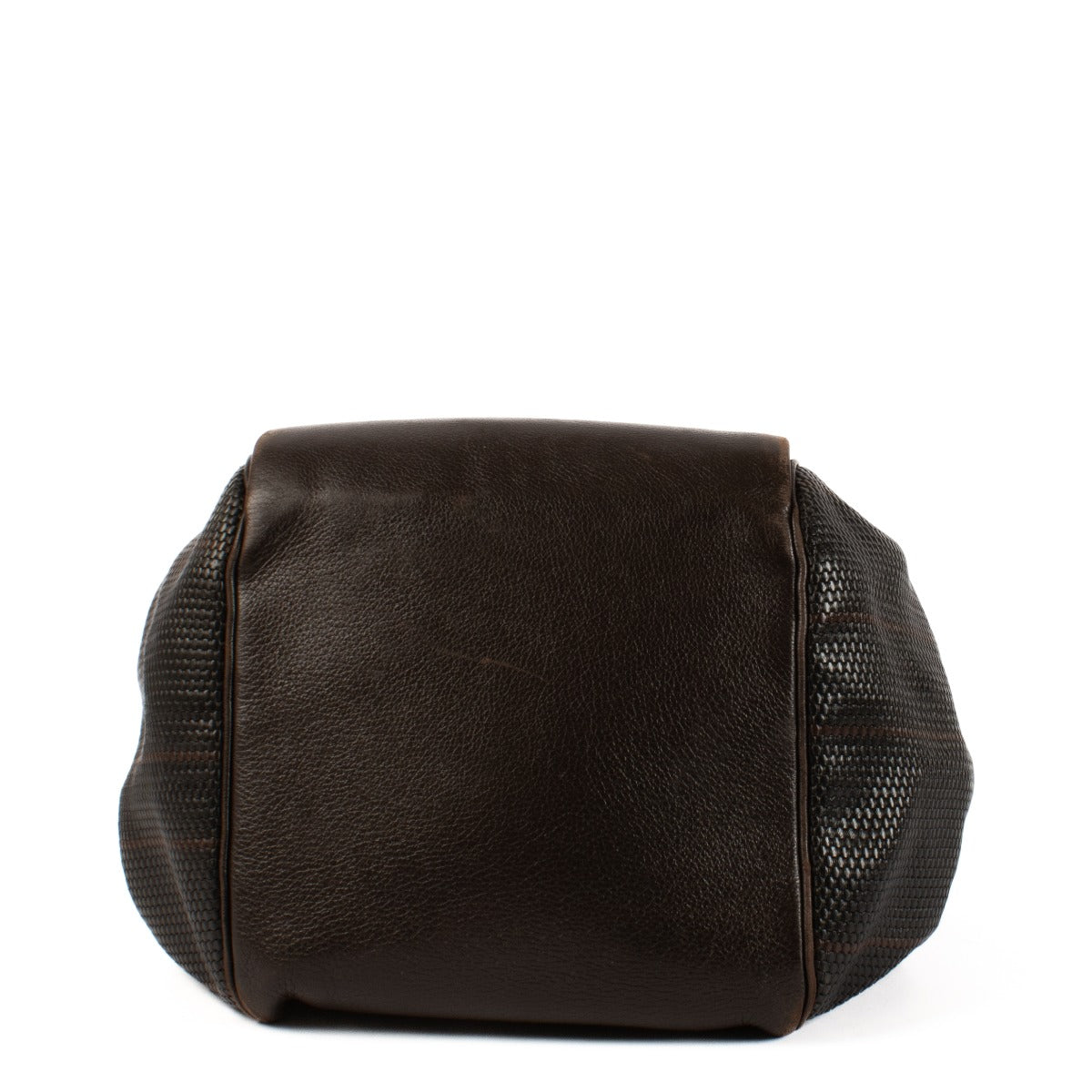 Shop 100% authentic secondhand Delvaux Café/Black Corail Top Handle Bag on Labellov.com