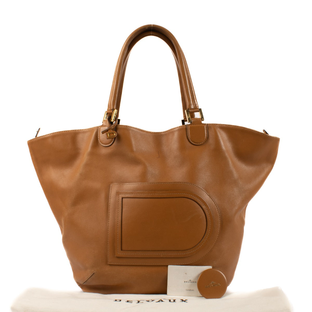 Delvaux Vegetal Allure Louise Cabas Bag