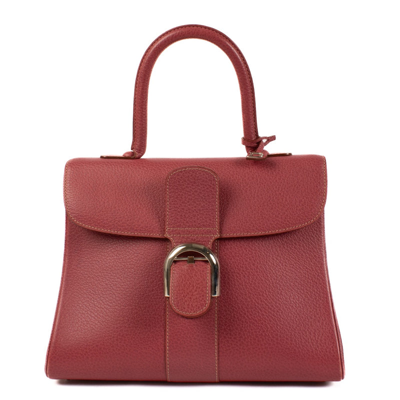 Delvaux Vintage Framboise Leather Brillant MM