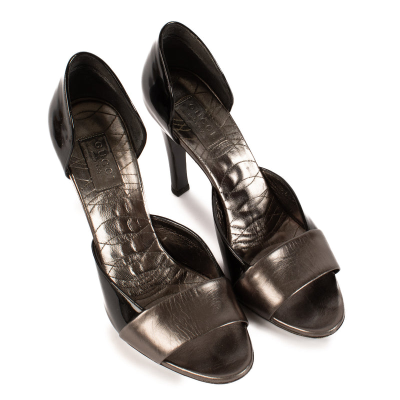 Gucci Black Heels - size 38.5