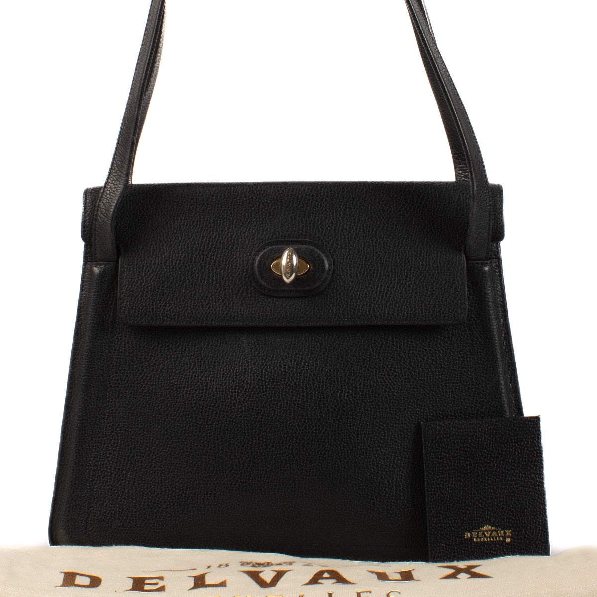 shop 100% authentic second hand Delvaux Blue Shoulder Bag on Labellov.com