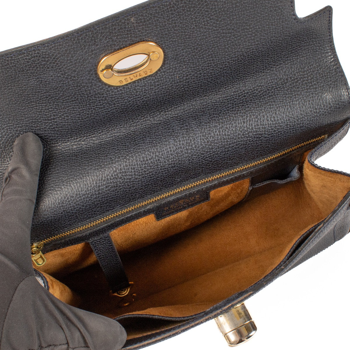 shop 100% authentic second hand Delvaux Blue Shoulder Bag on Labellov.com