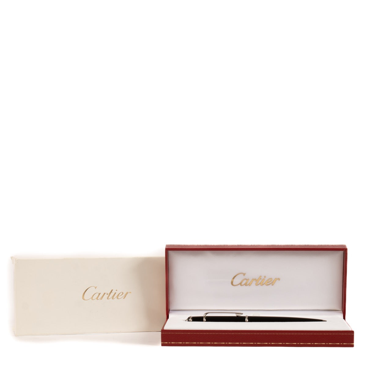shop 100% authentic second hand Cartier Black R de Cartier Ballpoint Pen on Labellov.com