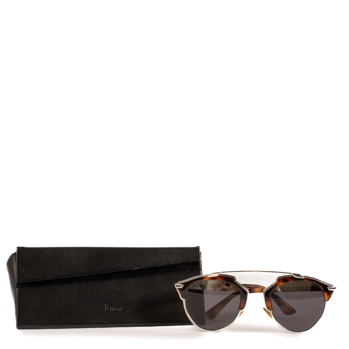 shop 100% authentic second hand Christian Dior Black DiorSoReal Sunglasses on Labellov.com