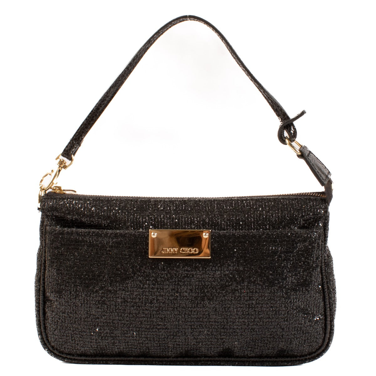 Shop 100% authentic secondhand Jimmy Choo Black Glitter Clutch on Labellov.com