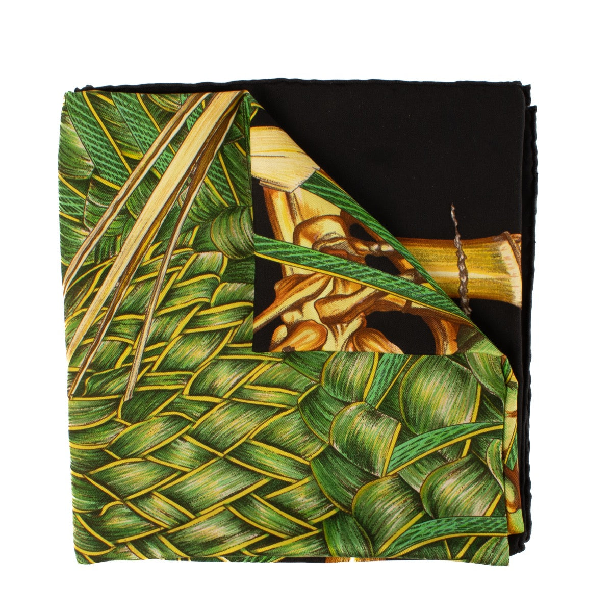 shop 100% authentic second hand Hermès Jardin Créole Silk Scarf on Labellov.com