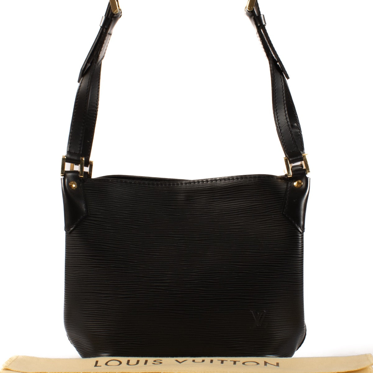 shop 100% authentic second hand Louis Vuitton Black Epi Leather Mandala Bag on Labellov.com