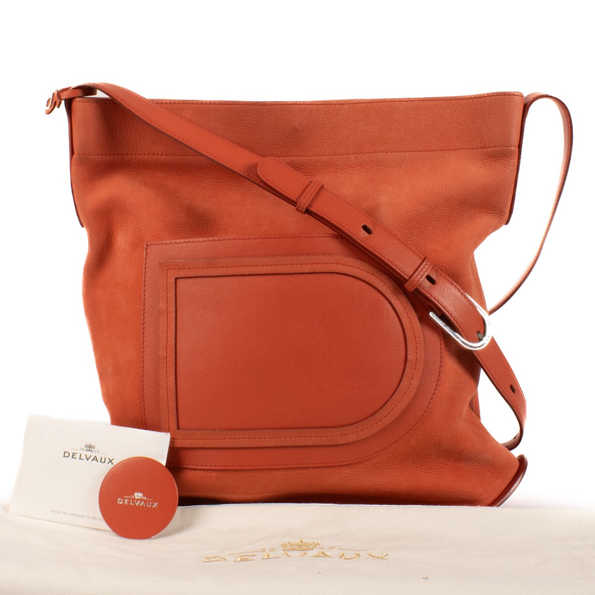 Delvaux Sunset Santiag/Allure Pin Crossbody Bag