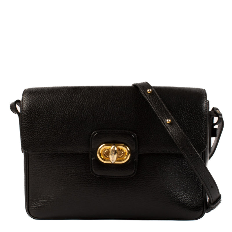 Delvaux Black Camera Bag