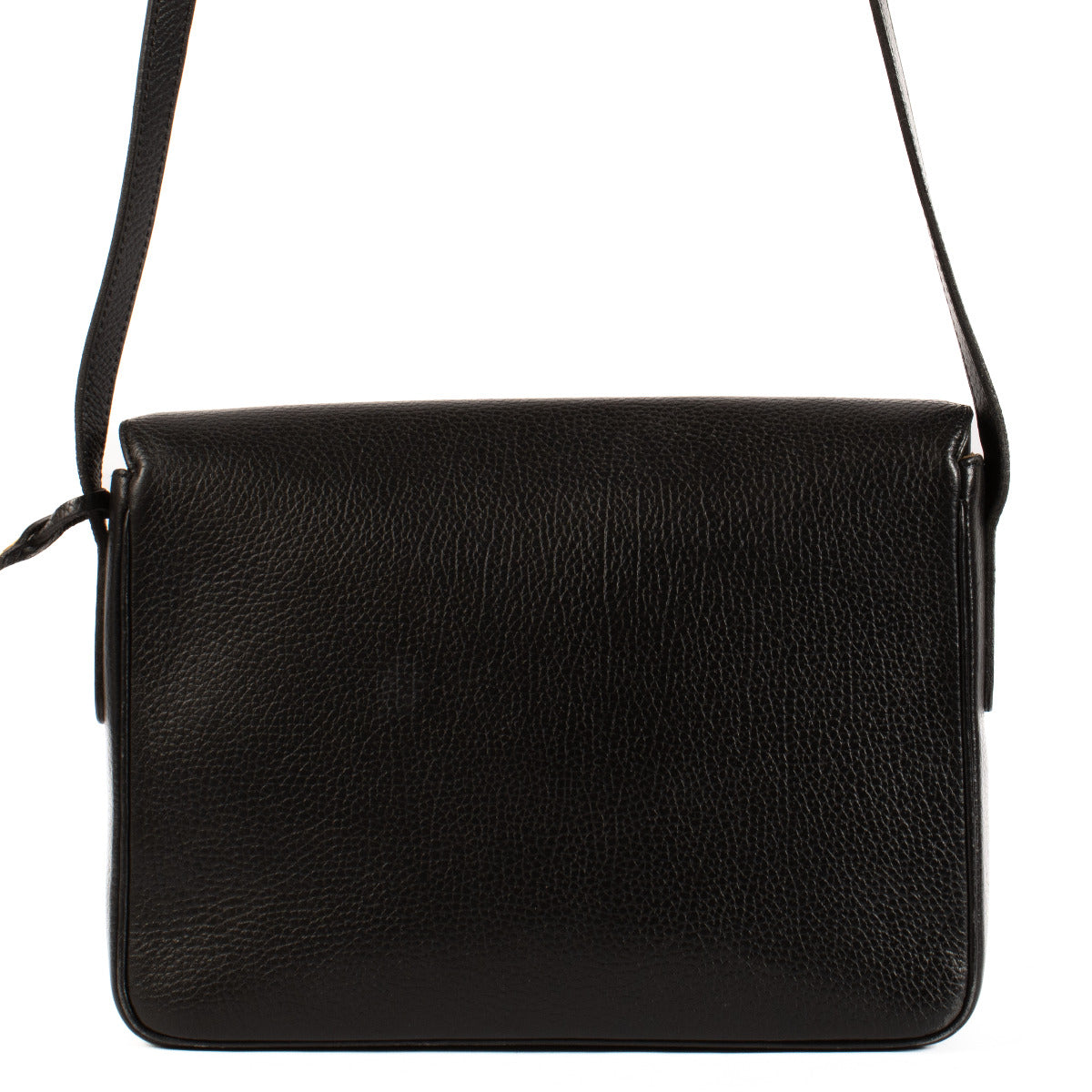 Sac bandoulière Delvaux Ciel en cuir noir 1994